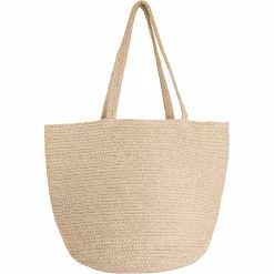 Best Sale 😉 Magid Jute With Woven Metallic Shine Lurex Tote 😀