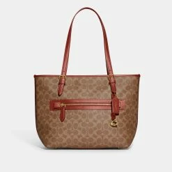 Budget ✨ COACH 🧥 Coated Canvas Signature Taylor Tote 👏