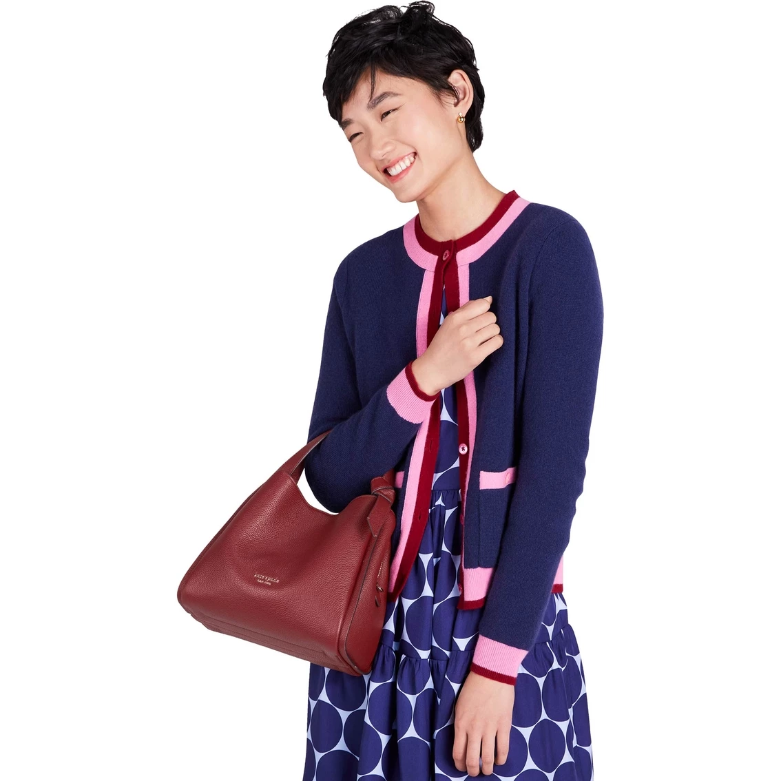 Best reviews of โจ Kate Spade New York Knott Pebbled Leather Medium Crossbody Tote โค๏ธ - Image 4