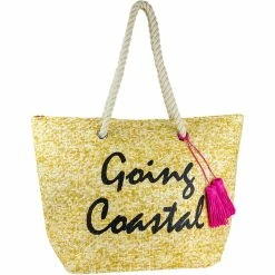 Best Pirce 🎉 Magid "Going Coastal" Straw Beach Tote 😍