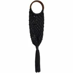 Cheapest 🔥 Magid Knit Crochet Wooden Circle Handle Bag 🔔