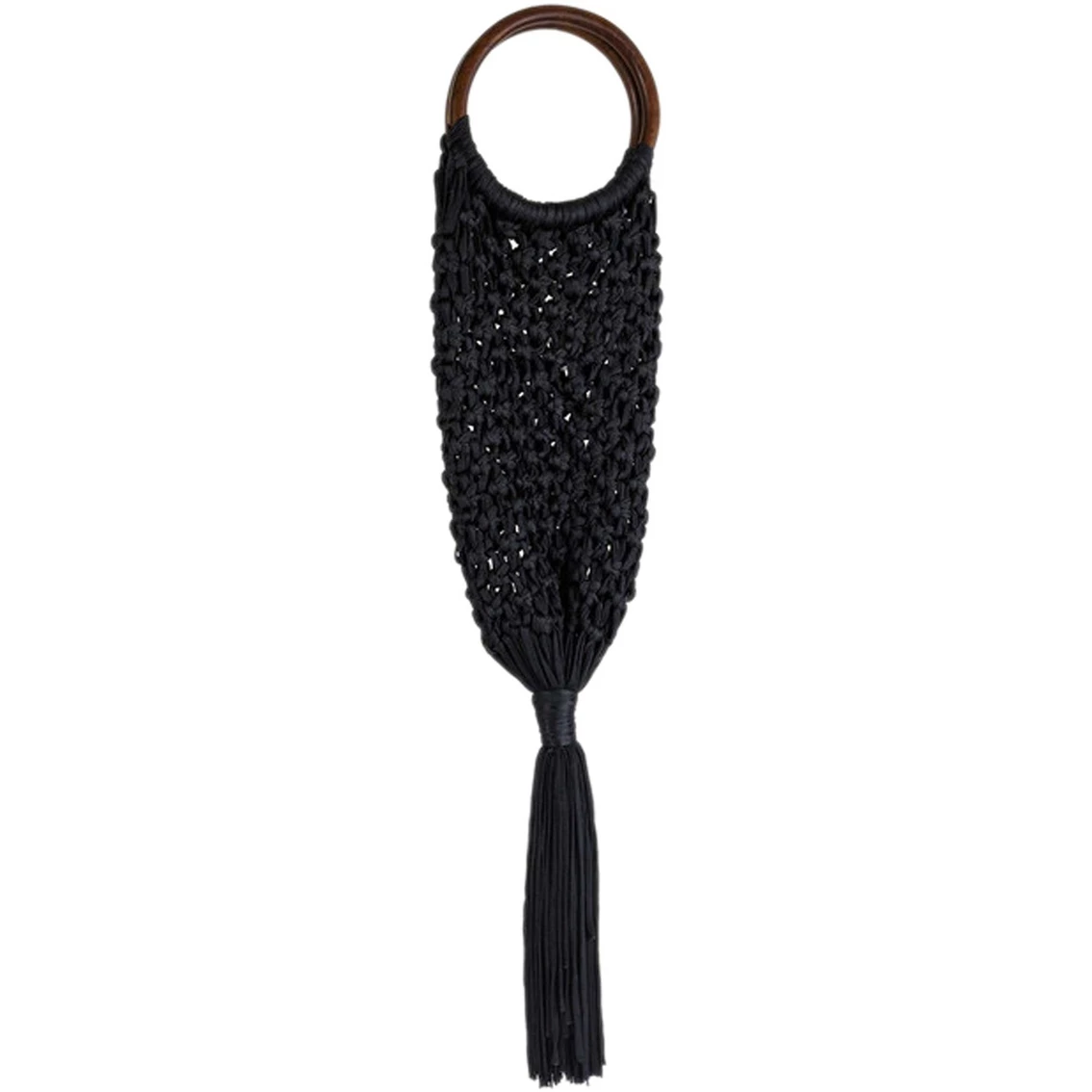 Cheapest ๐ฅ Magid Knit Crochet Wooden Circle Handle Bag ๐