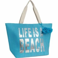 Coupon ✨ Magid Life Is A Beach Insulated Straw Beach Tote 😉