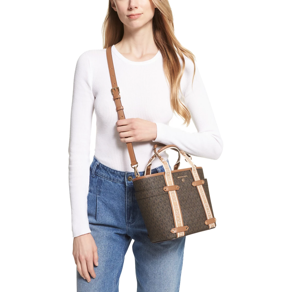 Promo โจ Michael Kors Maeve Small Conv Open Tote ๐ - Image 3