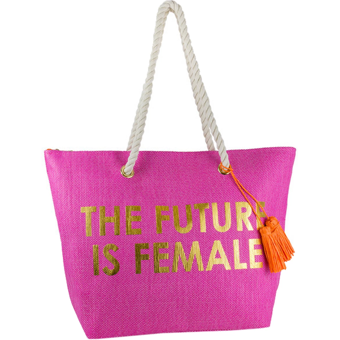 Cheap 👍 Magid Straw Beach Slogan Tote "Going Coastal" 🎁