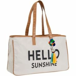 Flash Sale 👍 Magid Hello Sunshine Canvas Tote ⭐