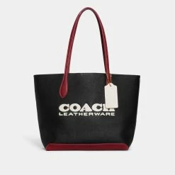 Budget 🎁 Coach Kia Colorblock Leather Tote 👍