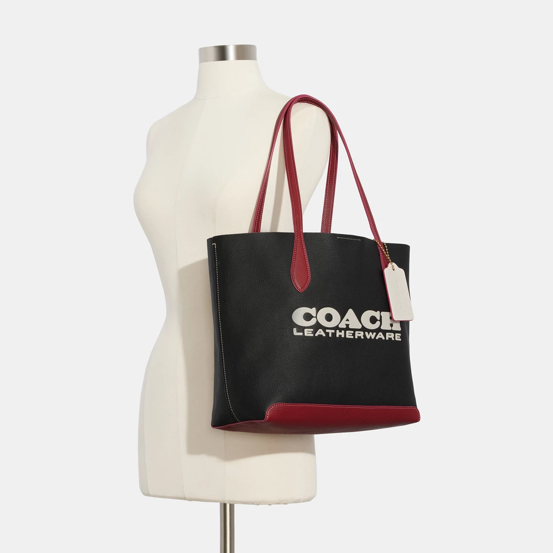 Budget 🎁 Coach Kia Colorblock Leather Tote 👍 - Image 5