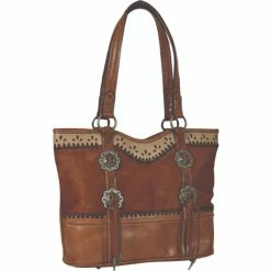 New ✔️ Justin Tote With Calf Hair Accents 👍