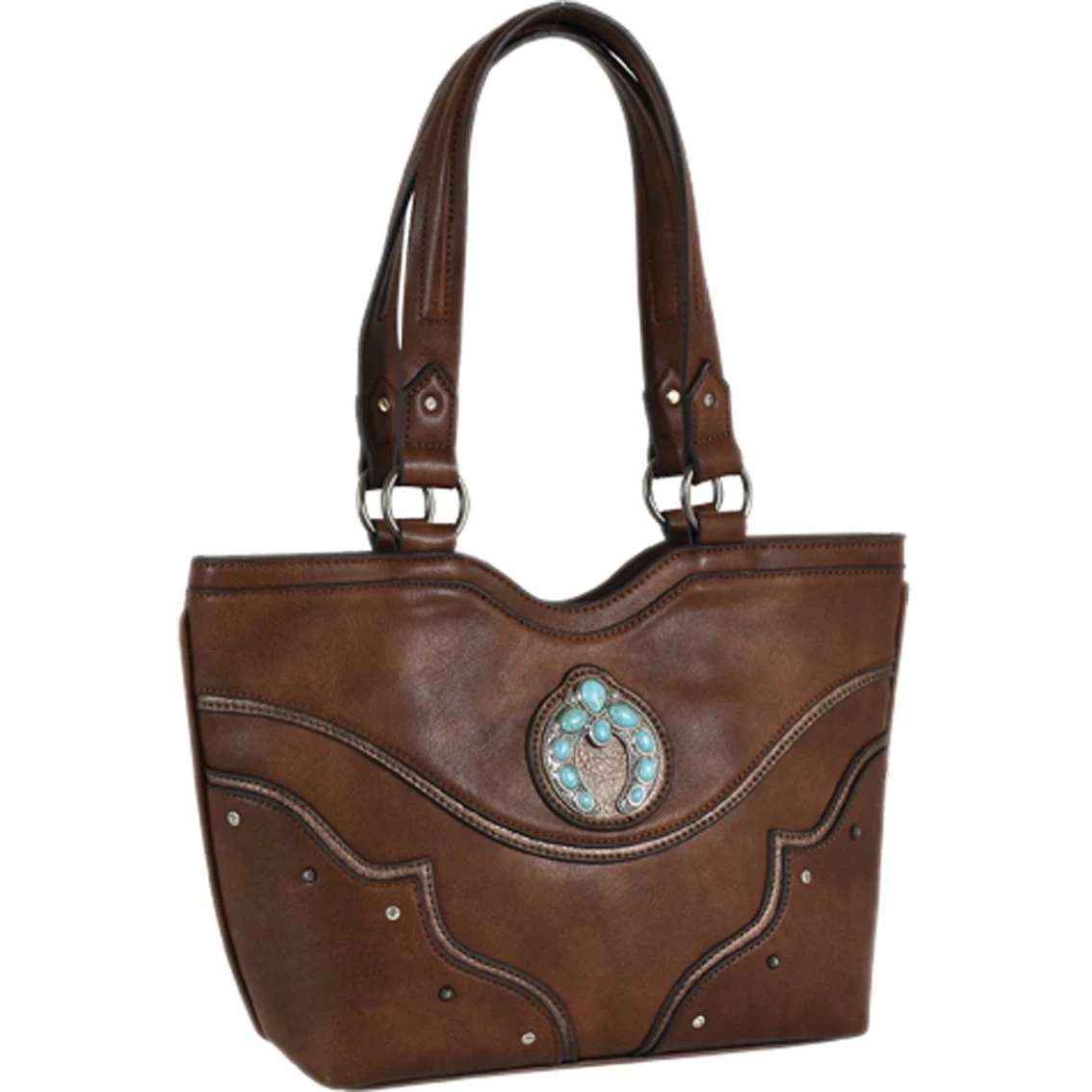 Cheapest ๐ฅ Justin Naja Concho Tote ๐ฅฐ