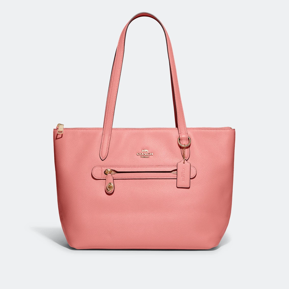 New ๐ COACH Taylor Tote In Pebble Leather ๐