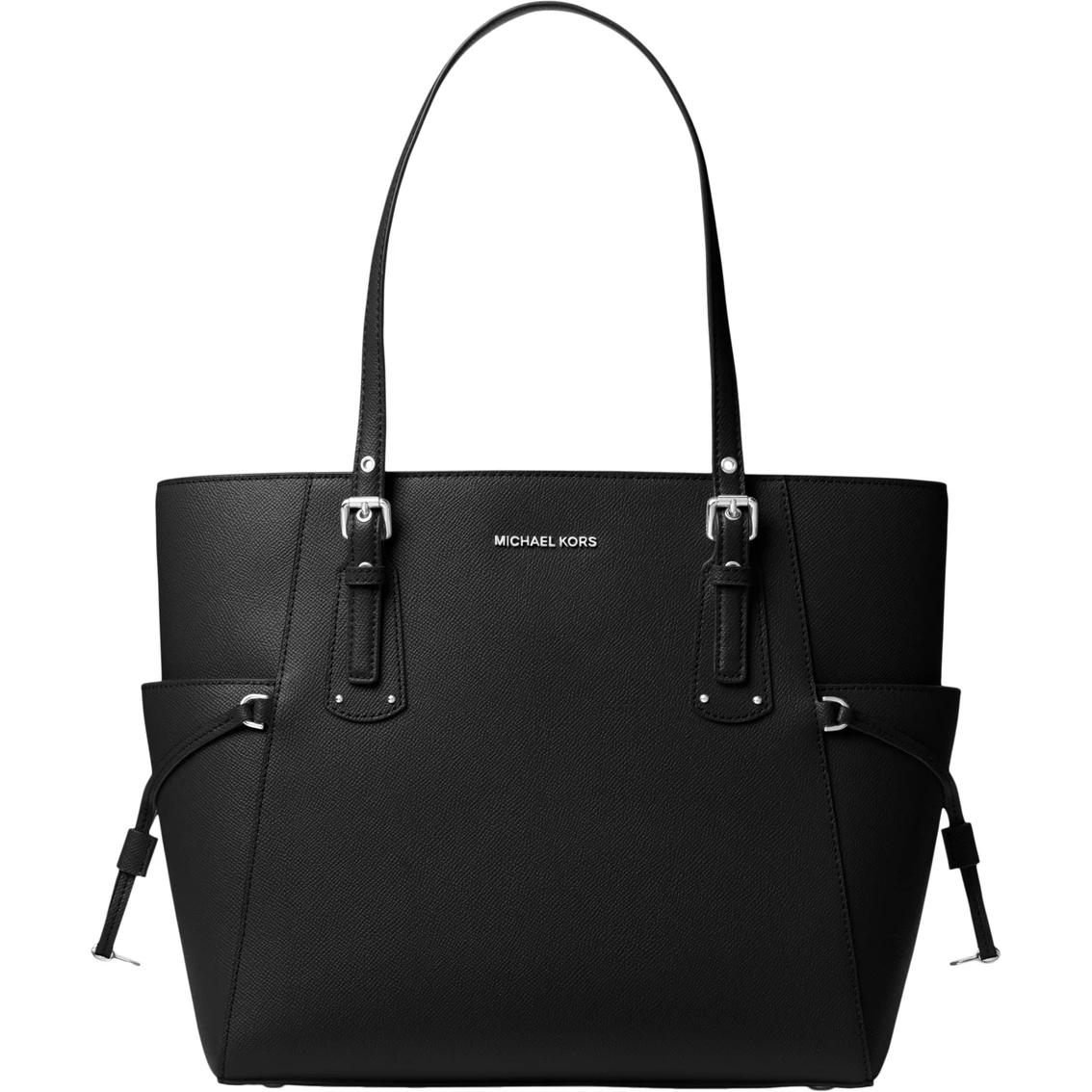 Buy ๐ Michael Kors Voyager East West Crossgrain Leather Tote ๐ฅ