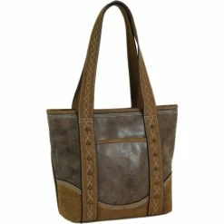 Best reviews of 💯 Justin Weathered Brown Tote ✨