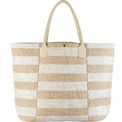Buy 😉 Bay Sky Lurex Horizontal Stripe Tote ❤️