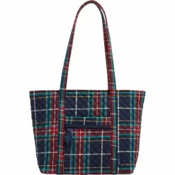Best reviews of 🎁 Vera Bradley Tartan Plaid Small Vera Tote 😉