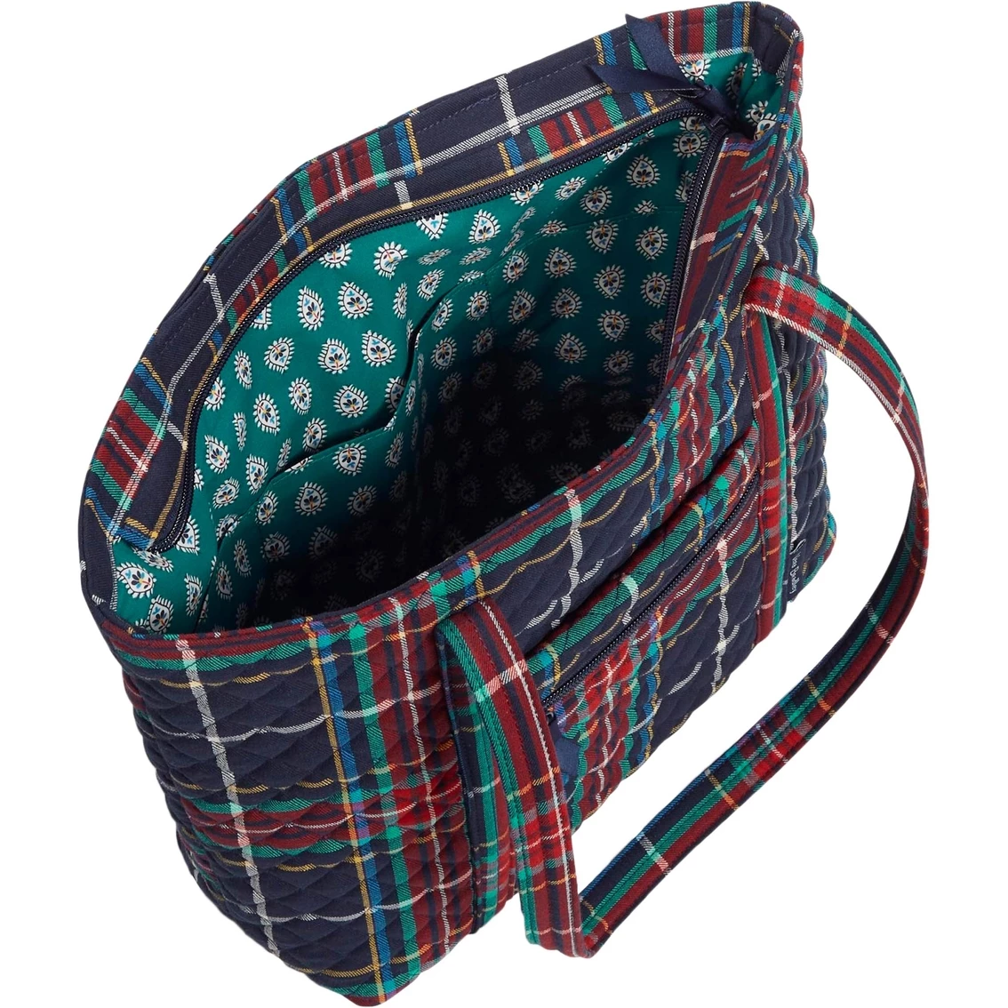 Best reviews of ๐ Vera Bradley Tartan Plaid Small Vera Tote ๐ - Image 3