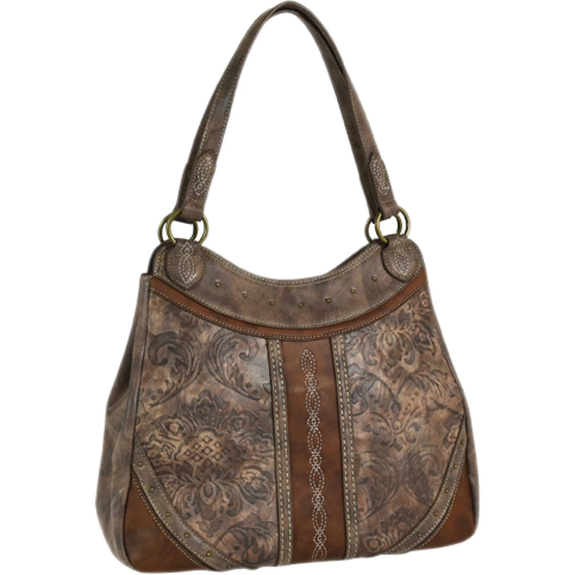 Hot Sale โ๏ธ Justin Weathered Tooling Tote ๐