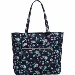 Best reviews of 😉 Vera Bradley Navy Garden Vera Tote 😍