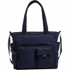 Best deal 🧨 Vera Bradley Recycled Cotton Classic Navy Utility Tote ⭐