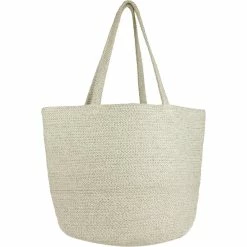 Cheap 👍 Magid Straw Jute With Woven Metallic Shine Lurex Tote ✔️