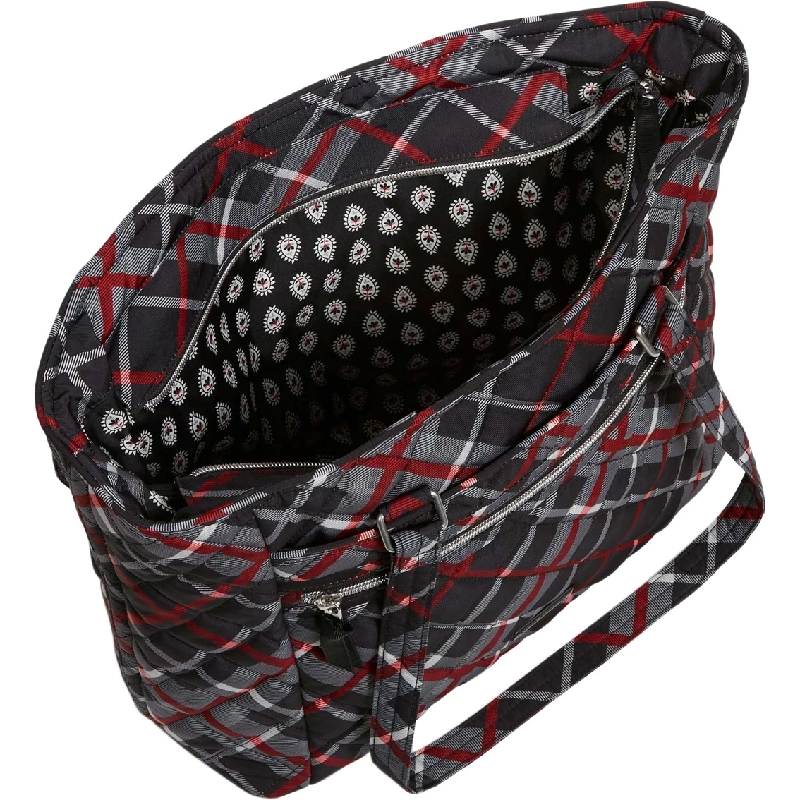 Best Sale ๐ Vera Bradley Work Tote, Paris Plaid ๐ - Image 4