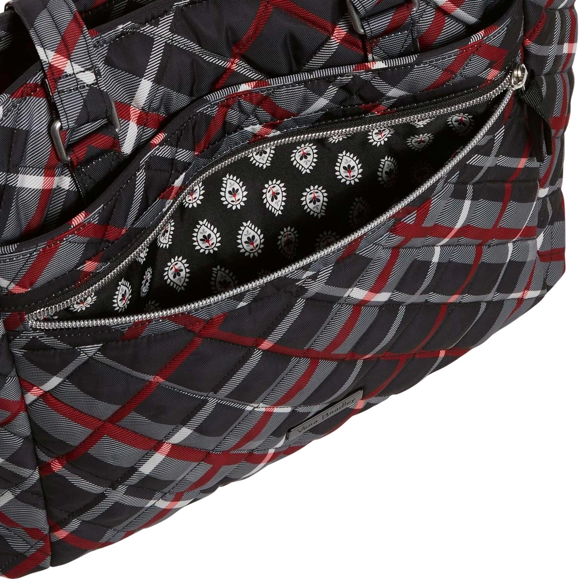 Best Sale ๐ Vera Bradley Work Tote, Paris Plaid ๐ - Image 5