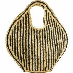 Deals 🤩 Magid Jumbo Jute Cut Out Handle Tote 🔔