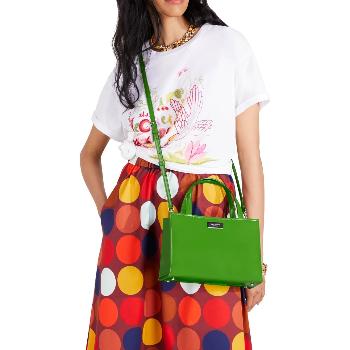 Buy ๐ Kate Spade New York Sam Icon Spazzolato Leather Small Tote ๐ - Image 4