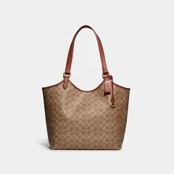 New 🧨 COACH 🧥 Coated Canvas Signature Everyday Tote ✔️