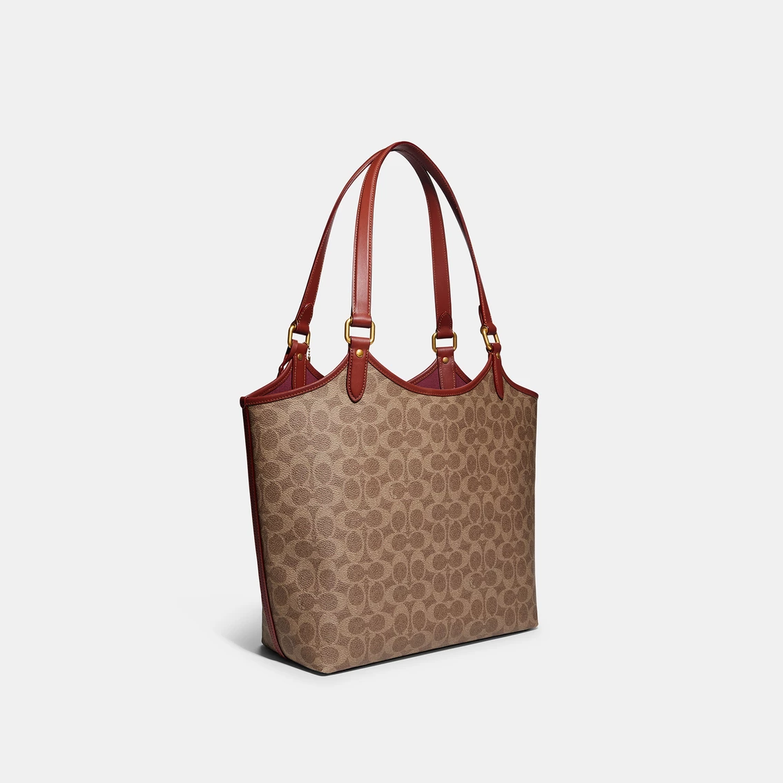 New ๐งจ COACH ๐งฅ Coated Canvas Signature Everyday Tote โ๏ธ - Image 3